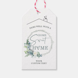 Personalized Home Gift Tag for New Homeowners