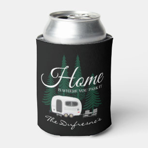 Personalized "Home Is Where You Park It" Can Cooler