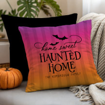 Personalized Home Sweet Haunted Home Halloween