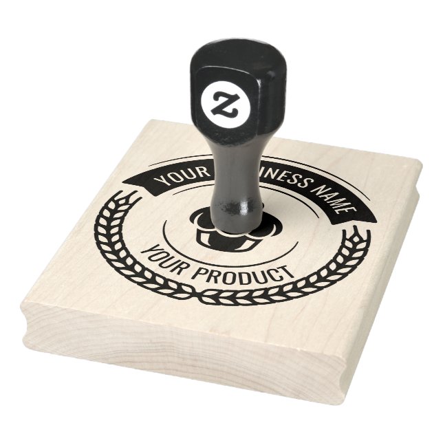 Personalized Homemade Logo Custom Large Rubber Sta Rubber Stamp (Stamp)