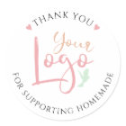 Personalized Homemade Thank you 