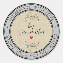 Personalized Homemade with Love
