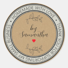 Personalized Homemade with Love