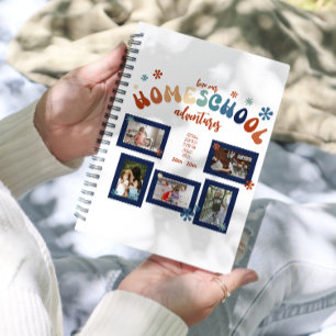 Personalized Homeschool Photo Collage Scrapbook Planner