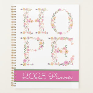 Personalized HOPE Floral Planner