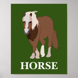 Personalized Horse Animal Horse Rider Horse Lover  Poster