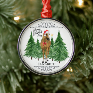 Personalized Horse Christmas Ornament Keepsake