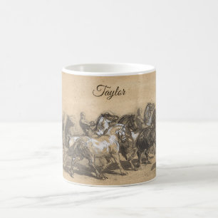 Personalized Horse Fair – Rosa Bonheur Coffee Mug
