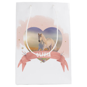 Personalized Horse Medium Gift Bag