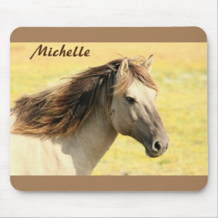 Personalized Horse Mouse Pad