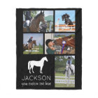 Personalized Horse Photo Collage Equestrian Riding