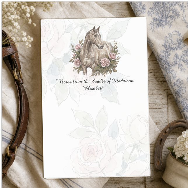 Personalized Horse Stationery   Post-it Notes (Creator Uploaded)