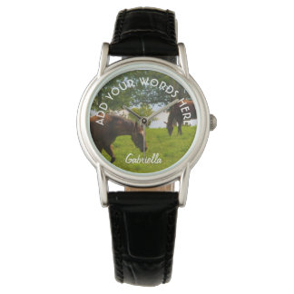 Personalized Horse Watch