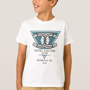 Personalized Horseback Riding Location Date Name T-Shirt