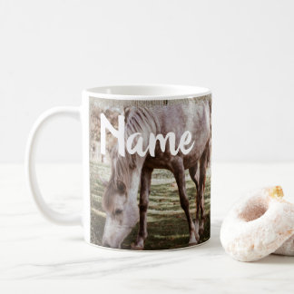 Personalized Horses Ranch Farm Design Coffee Mug