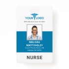 Personalized Hospital Employee Logo and Photo ID