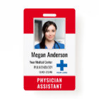 Personalized Hospital Employee Logo & Photo ID