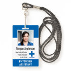 Personalized Hospital Employee Logo & Photo ID