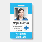 Personalized Hospital Employee Logo & Photo ID