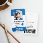 Personalized Hospital Employee Logo & Photo ID