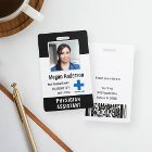 Personalized Hospital Employee Logo & Photo ID