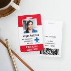 Personalized Hospital Employee Logo & Photo ID