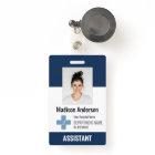 Personalized Hospital Employee Logo & Photo ID