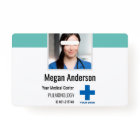Personalized Hospital Employee Logo & Photo ID