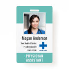 Personalized Hospital Employee Logo & Photo ID