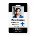 Personalized Hospital Employee Logo & Photo ID