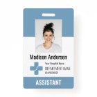 Personalized Hospital Employee Logo & Photo ID