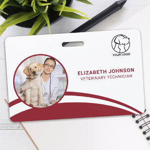 Personalized Hospital Employee Photo ID Badge