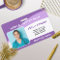 Personalized Hospital Employee Photo ID Badge