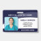 Personalized Hospital Employee Photo ID Badge