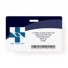 Personalized Hospital Employee Photo ID Badge