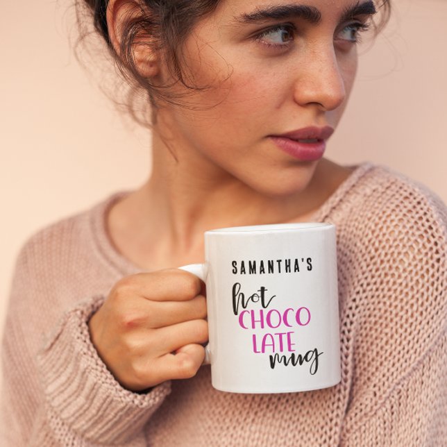 Personalized Hot Chocolate Mug (Creator Uploaded)