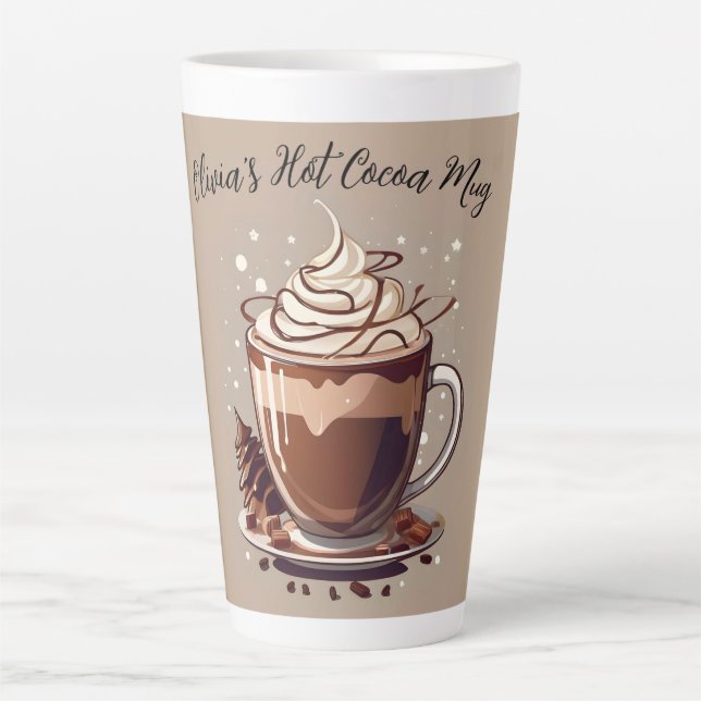 Personalized Hot Cocoa Mug  (Front)