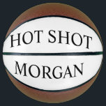 Personalized Hot Shot Basketball<br><div class="desc">Personalized hot shot basketball with your name.</div>