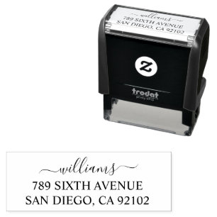 Personalized Housewarming Gift Wedding Gift Custom Self-inking Stamp
