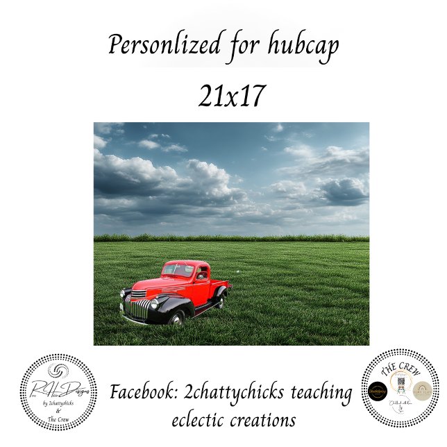 Personalized Hubcap Design  Tissue Paper (Creator Uploaded)