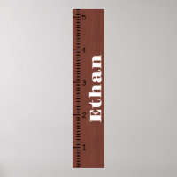 Personalized Human Growth Chart Ruler | Printable