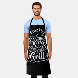 Personalized Humourous Fathers Day BBQ Chef  Apron
