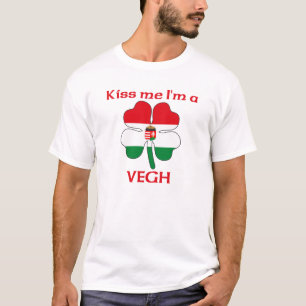 Personalized Hungarian Kiss Me I'm Vegh T-Shirt
