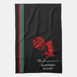 Personalized Hungarian Kitchen Towel