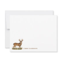 Personalized Hunter Stationery
