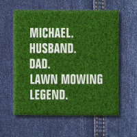 Personalized Husband Dad Lawn Mowing Legend