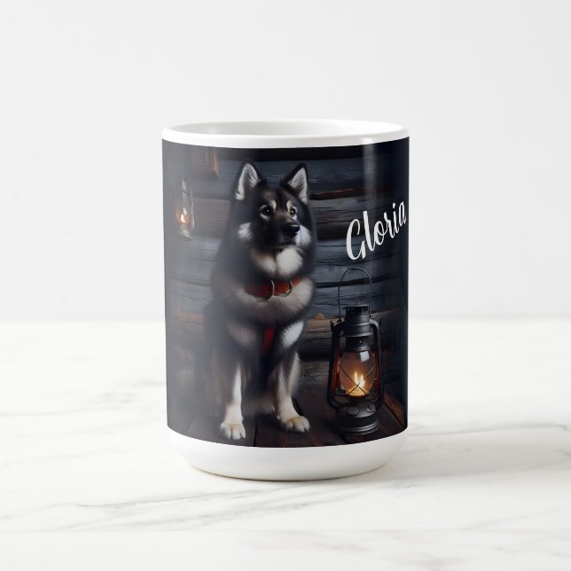 Personalized Husky  Coffee Mug (Center)