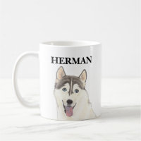 Personalized Husky Dog