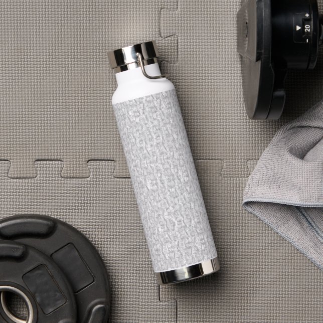 Personalized Hydration with Trendy Pattern Water Bottle (Gym)