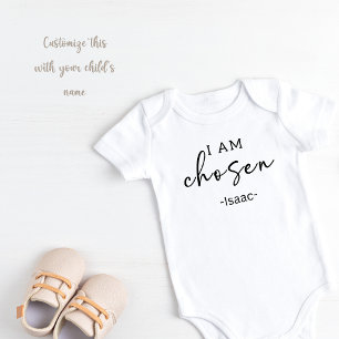 Personalized I am chosen Baby Bodysuit